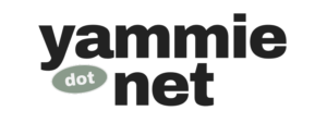 Yammie.net Logo - sage green